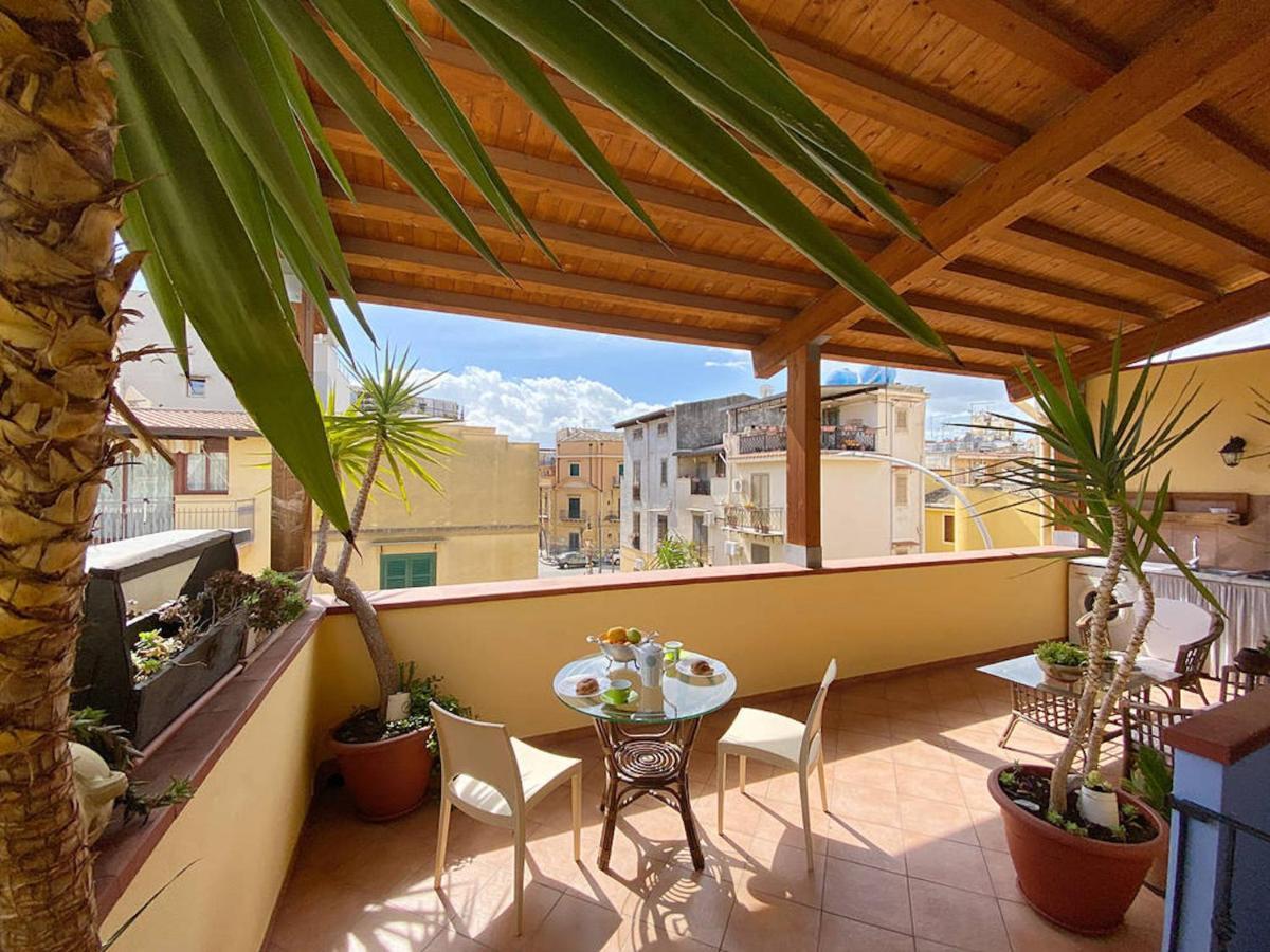 サンタ・フラーヴィアSolemar Sicilia - Casa Mariaアパートメント エクステリア 写真