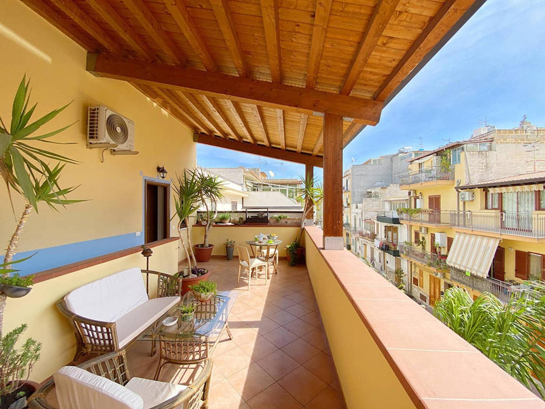 サンタ・フラーヴィアSolemar Sicilia - Casa Mariaアパートメント エクステリア 写真